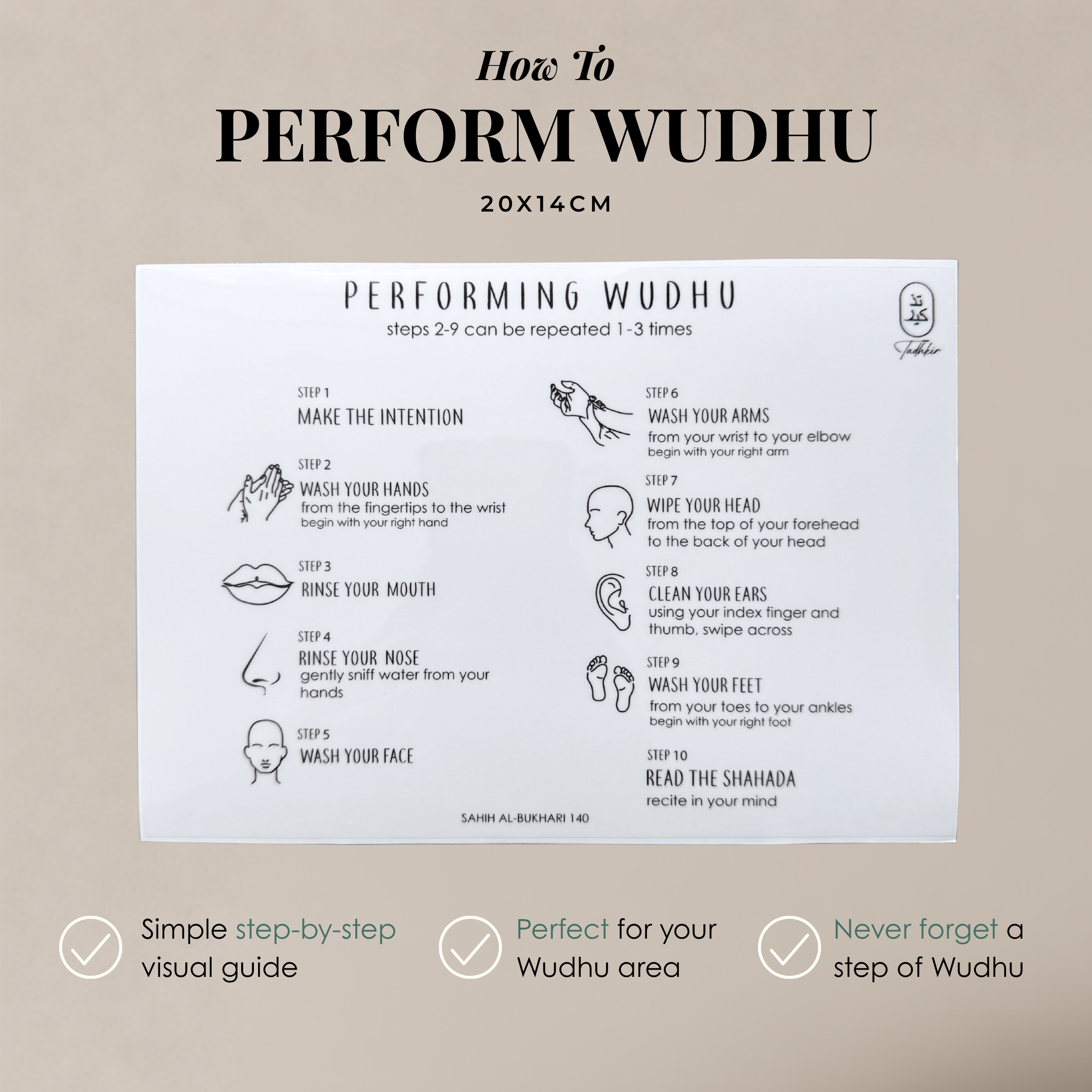 Dua, Dhikr & Guide Stickers Bundle