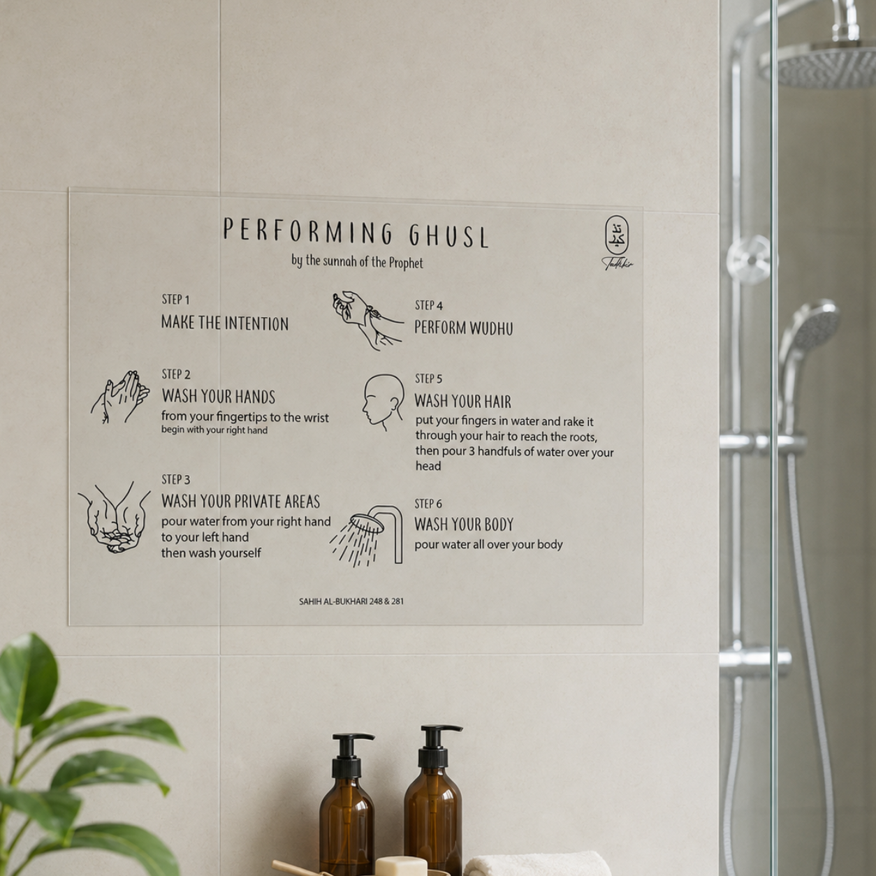 Performing Ghusl
