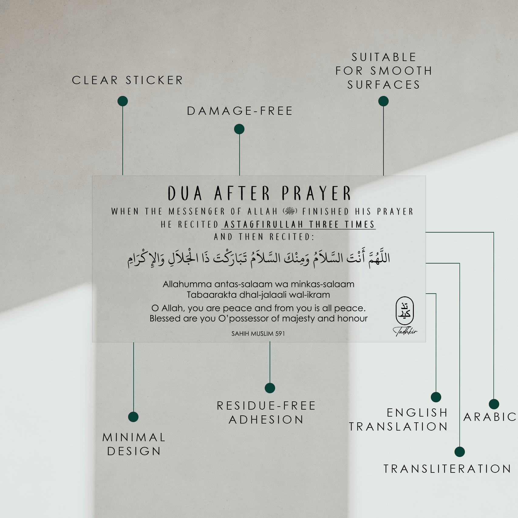 Dua After Prayer